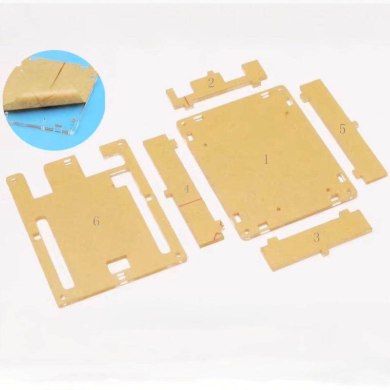Gikfun Uno R3 Case Enclosure Transparent Clear Computer Box Compatible with Arduino UNO R3 EK1642 - Image 3